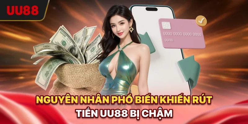 Rút Tiền UU88 - Hướng Dẫn Chi Tiết, Xử Lý Lỗi Nhanh Chóng 2 Nguyên nhân phổ biến khiến rút tiền UU88 bị chậm