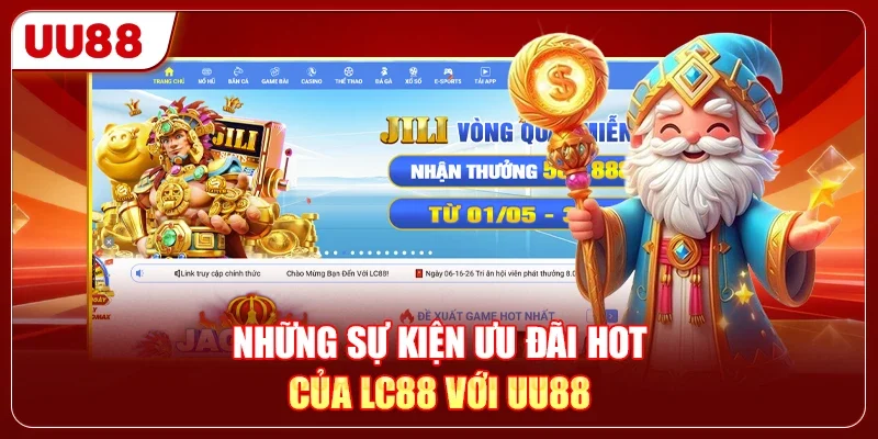 Nên Chọn LC88 Hay UU88 Để Săn Sự Kiện Ưu Đãi Mỗi Ngày 1 Những sự kiện ưu đãi hot của LC88 với UU88