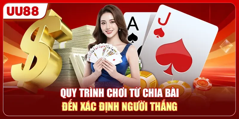Blackjack - Top 1 Trò Chơi Giúp Bạn Làm Giàu Từ Số Vốn 0đ 2 Quy trình chơi từ chia bài đến xác định người thắng
