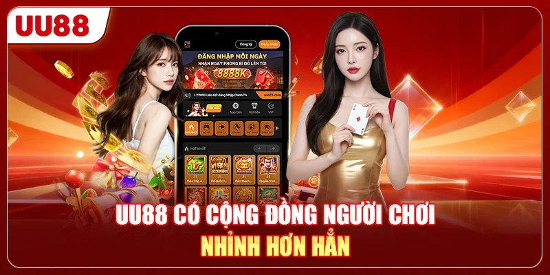 QS88 Hay UU88 - So Sánh Chi Tiết 2 Nhà Cái Hot Nhất 2026 3 UU88 có cộng đồng người chơi nhỉnh hơn hẳn