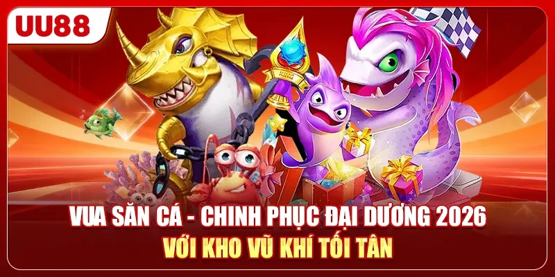 Vua Săn Cá Và 5 Bí Mật Thắng Lớn 99% Từ Các Cao Thủ Số 1 1 Vua săn cá - Chinh phục đại dương 2026 với kho vũ khí tối tân